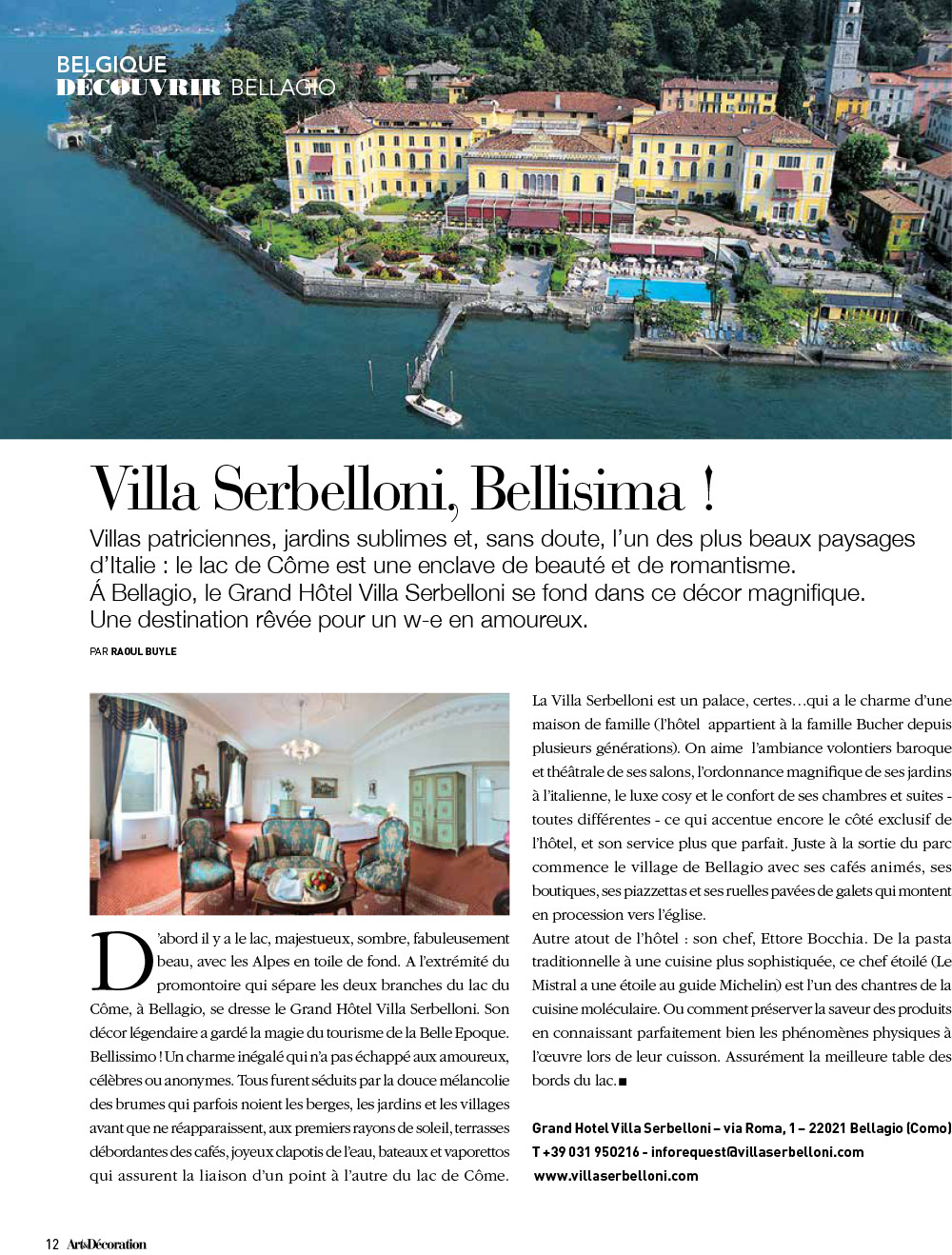 Découvrir Bellagio