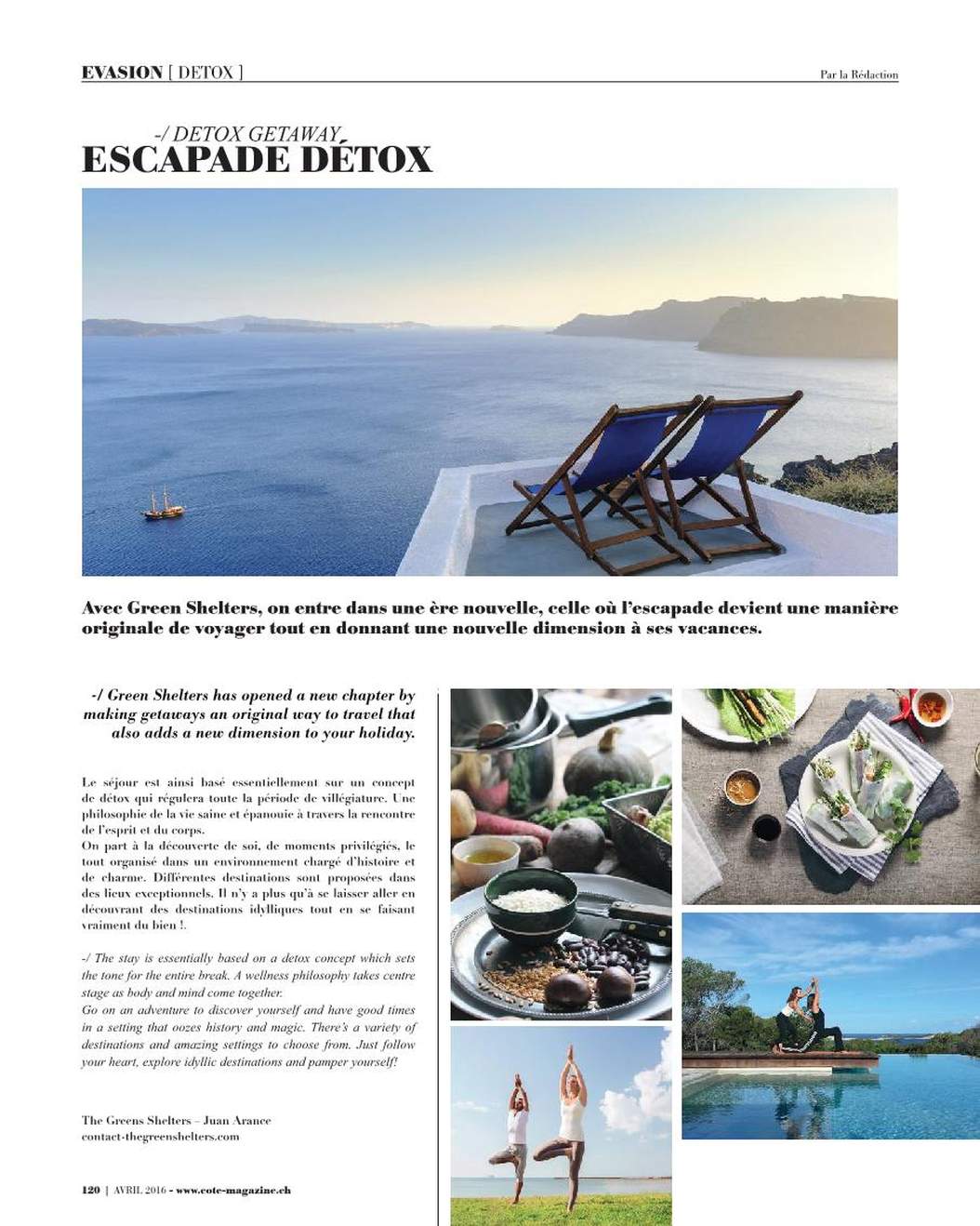Green Shelters : escapade détox